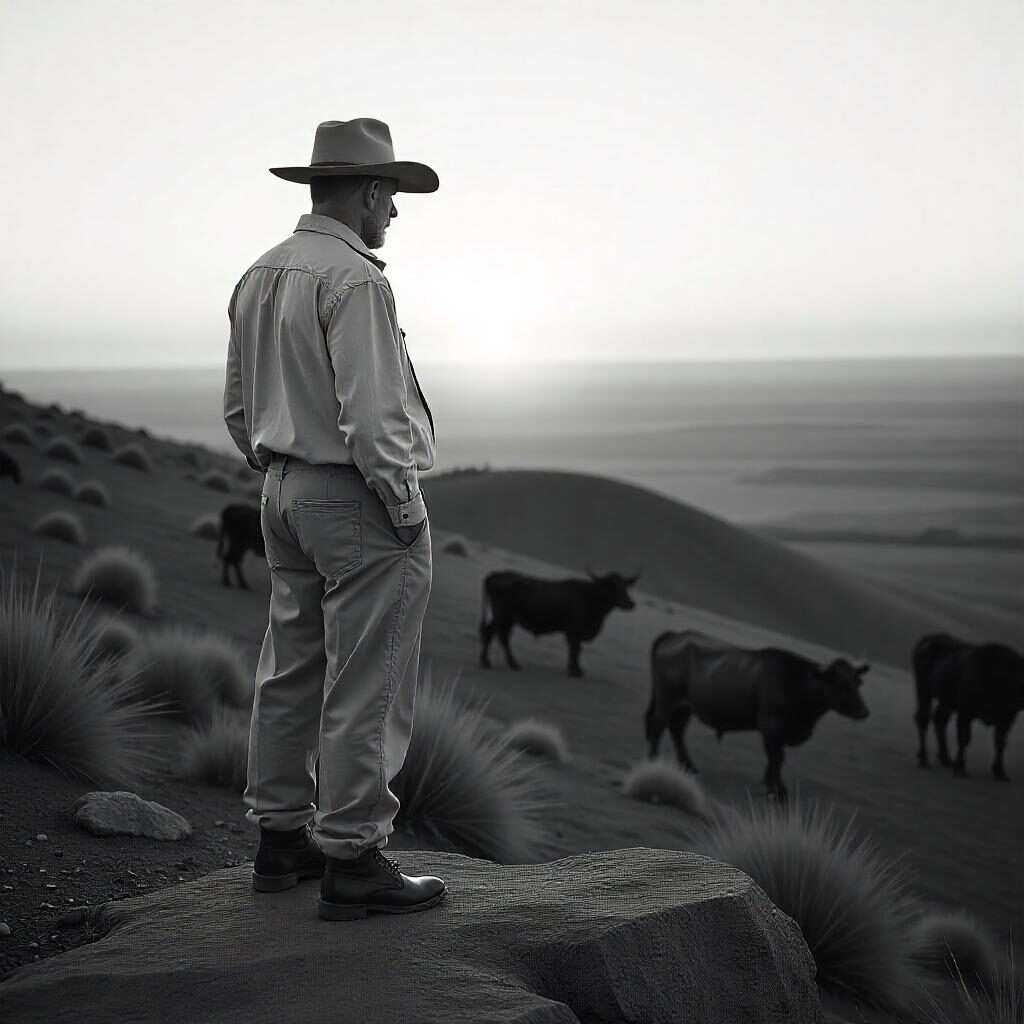 Rsys cctv farmer overlooking his land